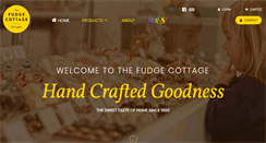 Desktop Screenshot of fudgecottage.co.nz